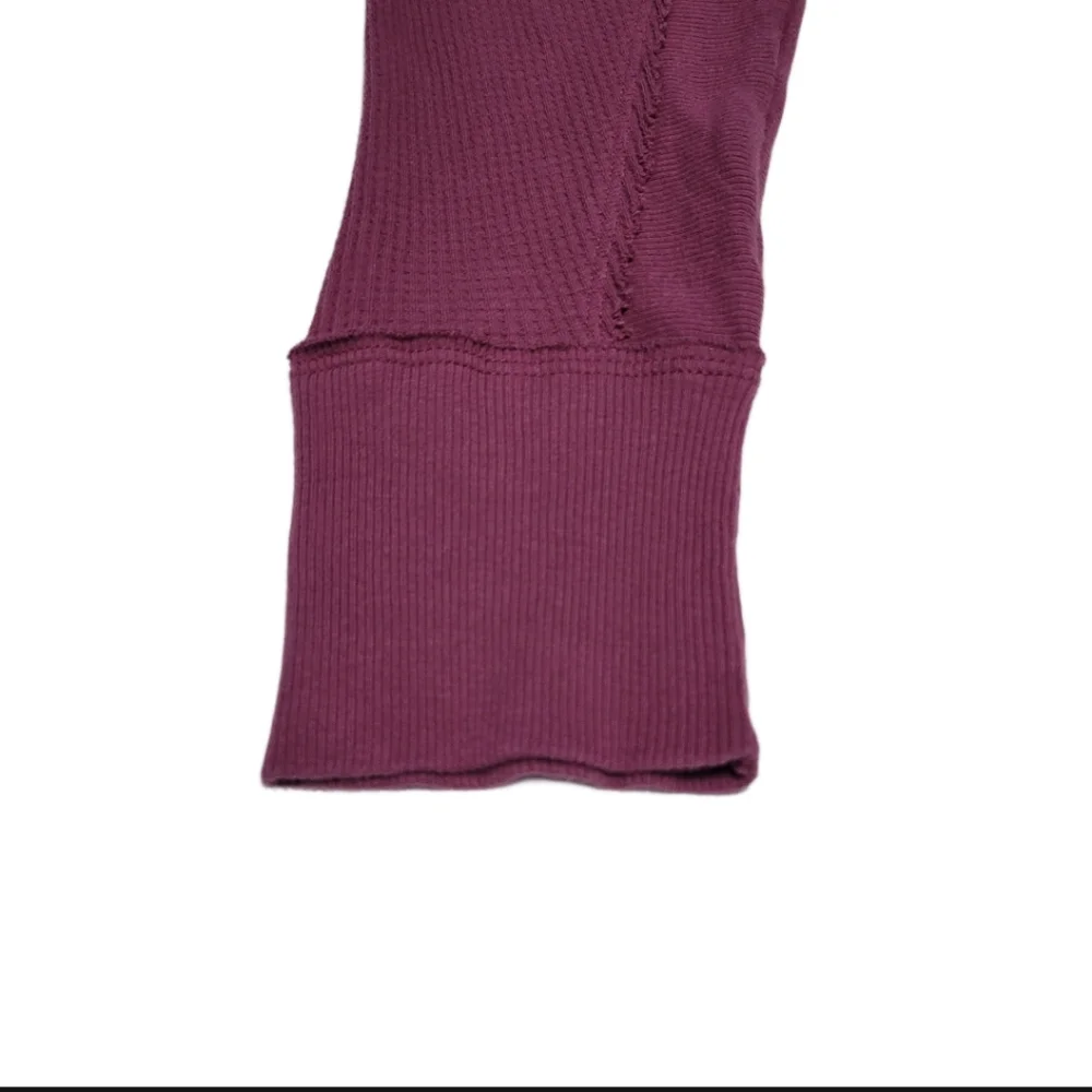 Free People   Women's Size M   Thermal Top   Mulberry - Picture 8 of 16